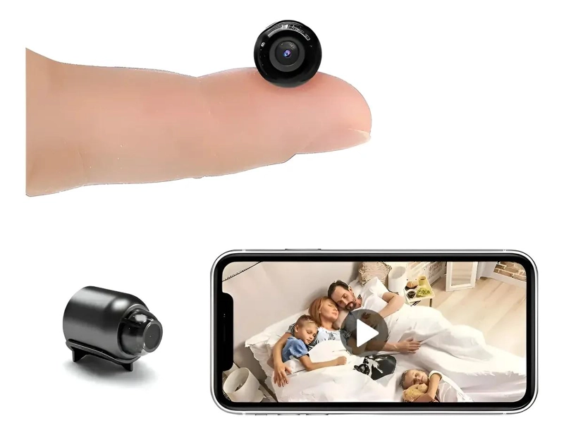 CAMARA ESPIA WIFI 1080P HD CON VISION NOCTURNA Y DETECCION DE MOVIMIENTO - 1
