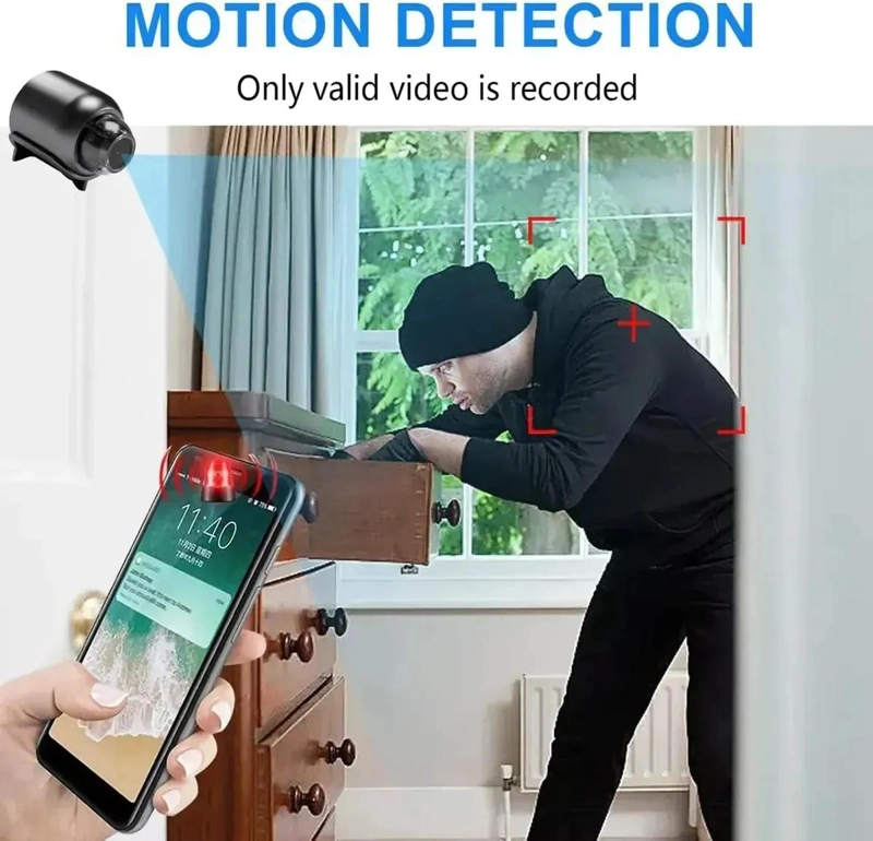 CAMARA ESPIA WIFI 1080P HD CON VISION NOCTURNA Y DETECCION DE MOVIMIENTO - 4
