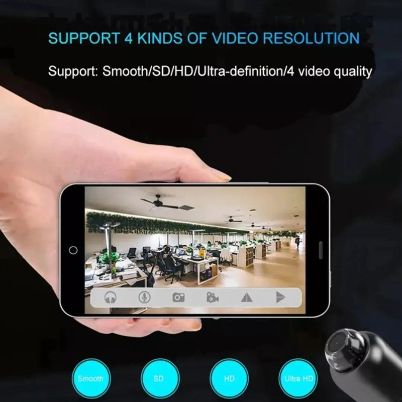CAMARA PORTATIL CON VISION NOCTURNA Y CONECTIVIDAD WIFI - 4