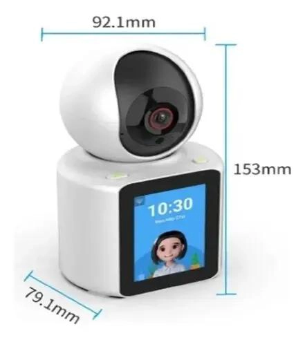 CAMARA DE SEGURIDAD WIFI CON PANTALLA Y VISION NOCTURNA - 5