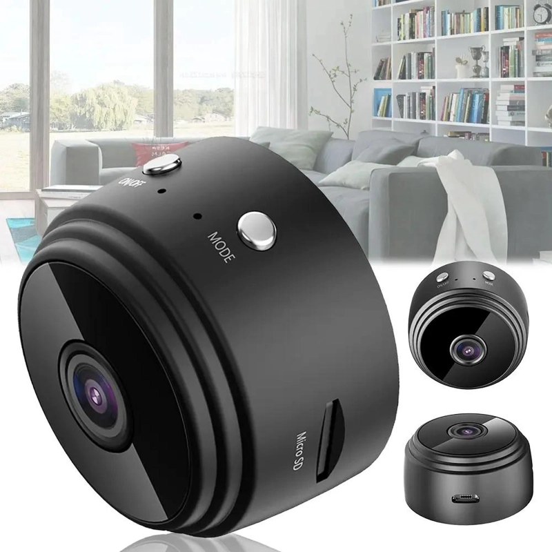 MINI CAMARA ESPIA CON VISION NOCTURNA Y GRABACION DE VIDEO - 5