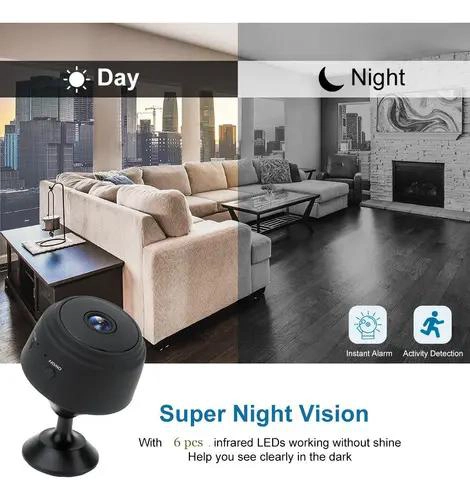 CAMARA ESPIA COMPACTA CON VISION NOCTURNA Y AUDIO BIDIRECCIONAL - 8