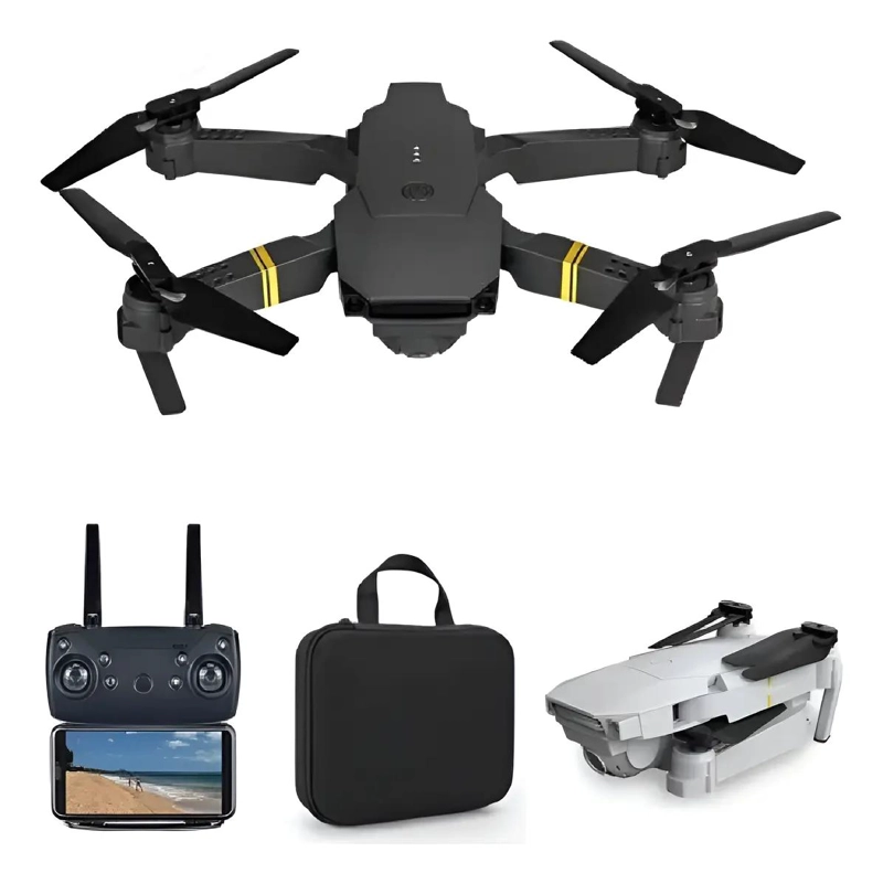 DRON PLEGABLE CON CAMARA HD 1080P Y CONTROL REMOTO - 1
