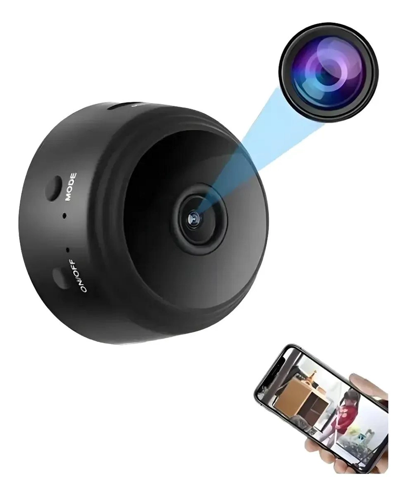 CAMARA ESPIA MINI HD CON CONECTIVIDAD WI-FI Y APP - 1