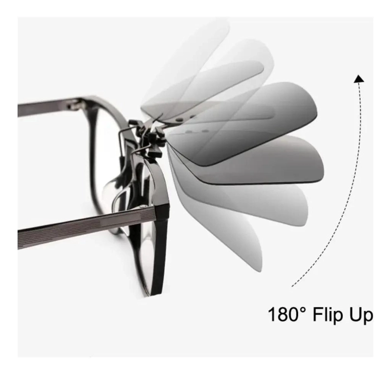 LENTES CLIP VISION NOCTURNA CON FILTRO UV Y 3 COLORES - 3