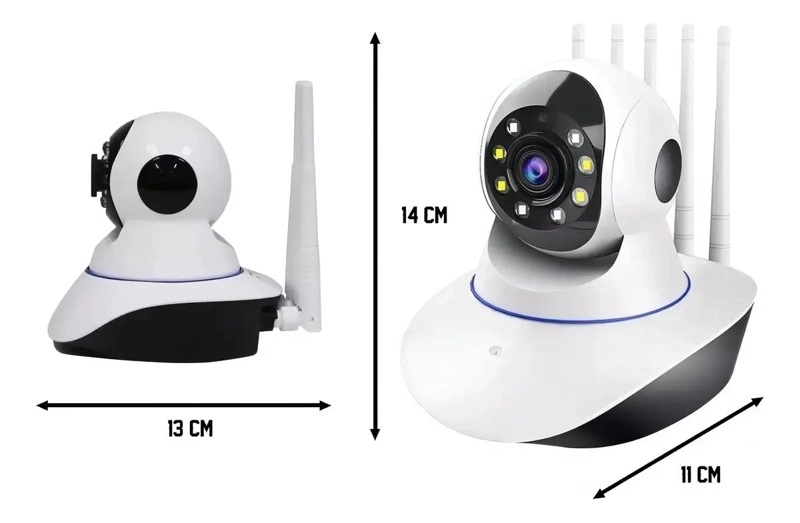 CAMARA IP DE VIGILANCIA ROBOTIZADA HD CON 5 ANTENAS - 4
