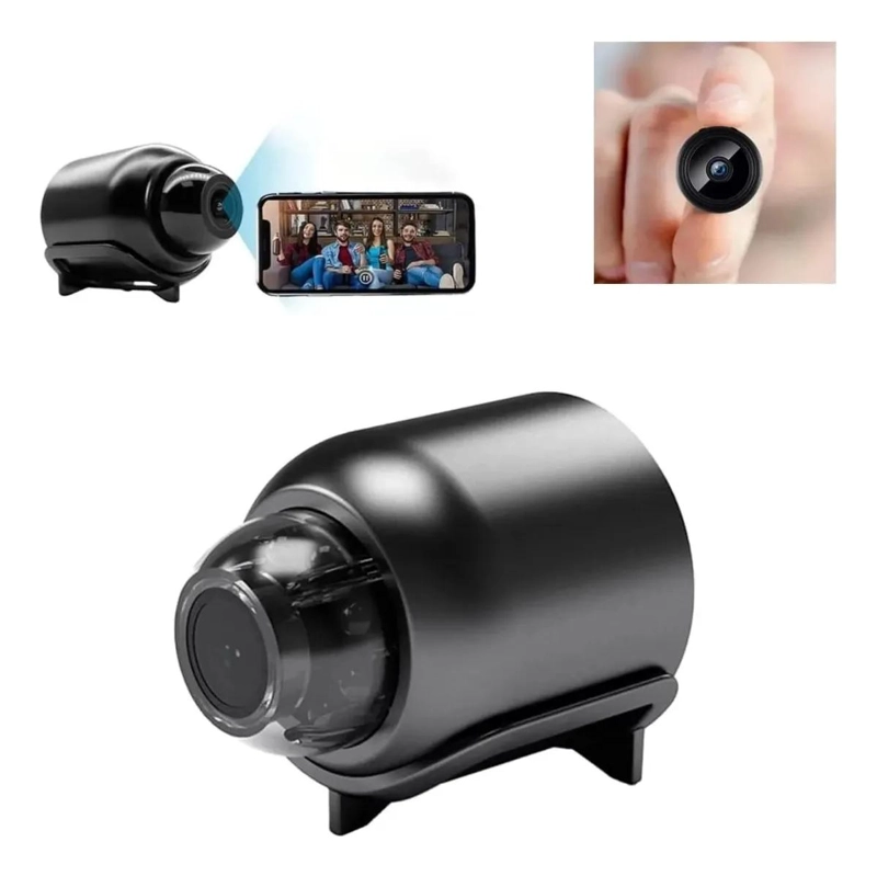CAMARA ESPIA WIFI 1080P CON VISION NOCTURNA PARA SEGURIDAD - 1