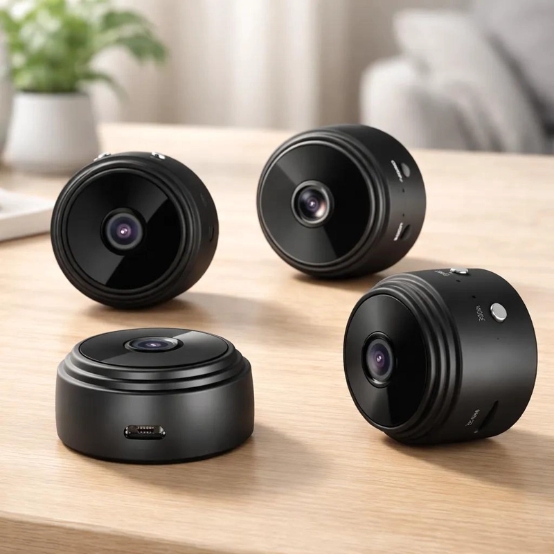 MINI CAMARA DE SEGURIDAD INALAMBRICA PARA EL HOGAR - 2