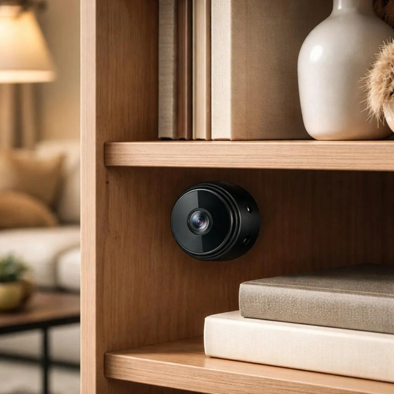 MINI CAMARA DE SEGURIDAD INALAMBRICA PARA EL HOGAR - 5