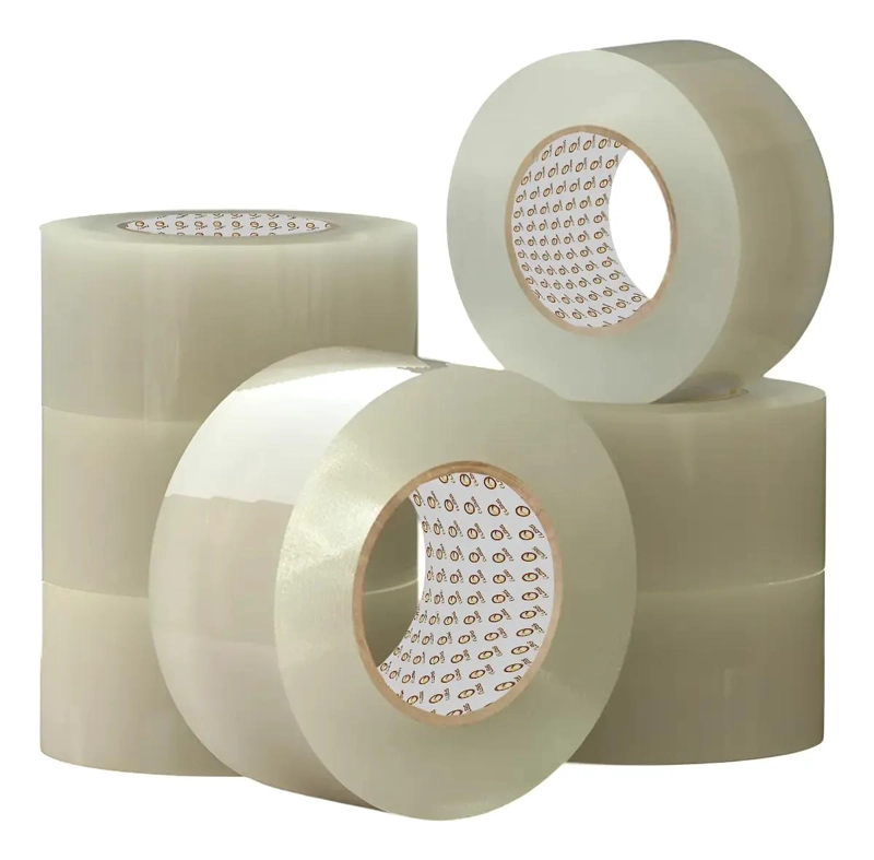 PACK DE 3 CINTAS DE EMBALAJE TRANSPARENTE 48MM X 300M - 1