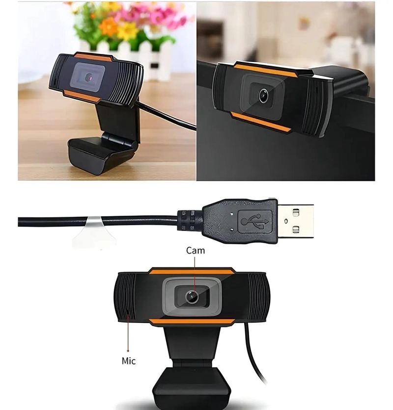 CAMARA WEB FULL HD 1080P CON MICROFONO INTEGRADO - 8