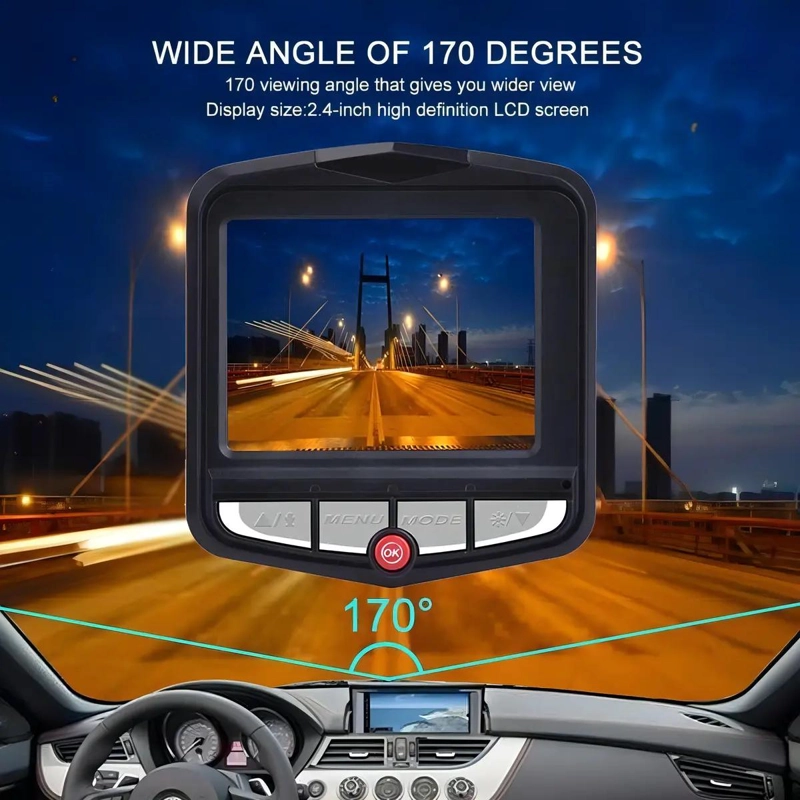 CAMARA DVR HD 1080P PARA AUTOS CON VISION NOCTURNA - 10