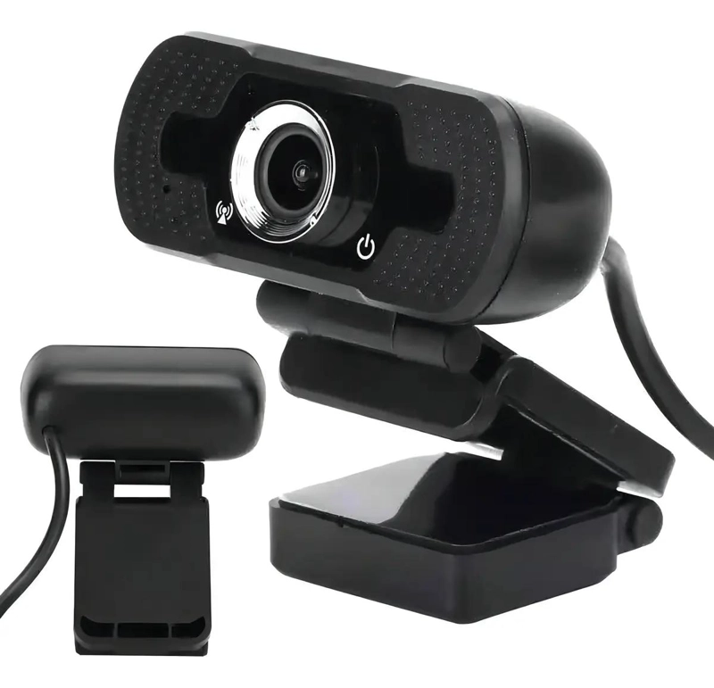 CAMARA USB CON MICROFONO PARA VIDEOCONFERENCIAS Y TELETRABAJO - 1