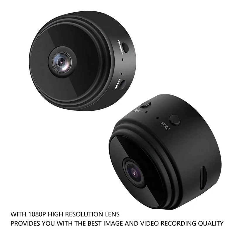 CAMARA DE SEGURIDAD MINI 1080P CON VISION NOCTURNA Y AUDIO - 6