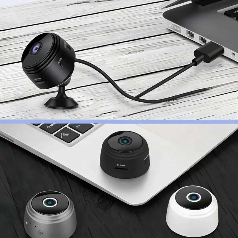 CAMARA ESPIA WIFI CON VISION NOCTURNA Y AUDIO BIDIRECCIONAL - 1
