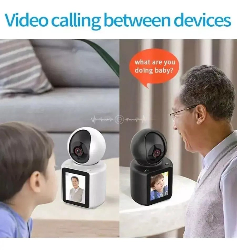 CAMARA DE MONITOREO PARA BEBE S CON VISION NOCTURNA Y AUDIO - 6