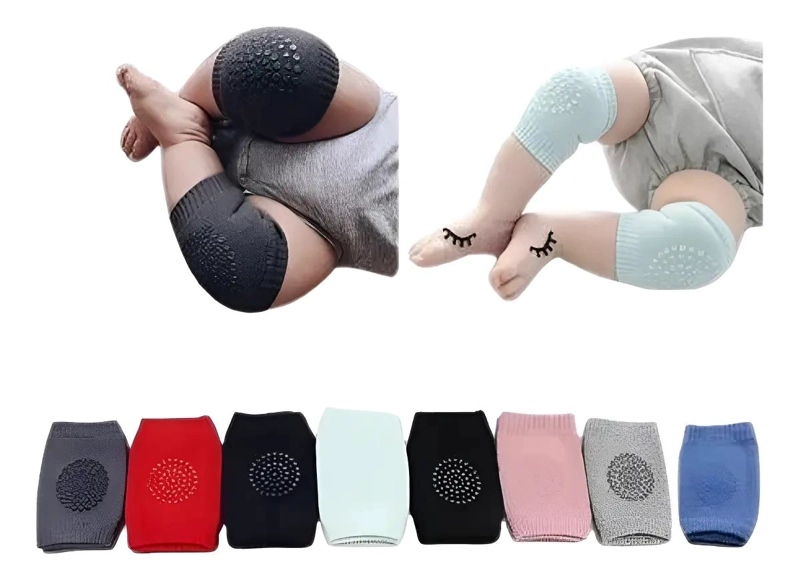 PACK DE 8 RODILLERAS ANTIDESLIZANTES PARA GATEO DE BEBE - 1