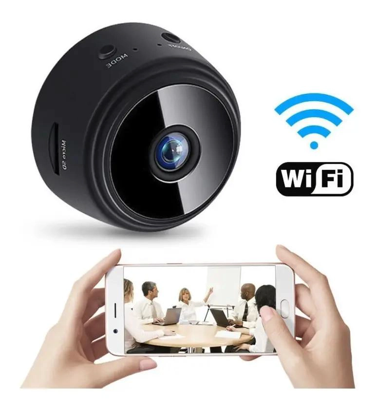 CAMARA ESPIA WIFI INALAMBRICA HD 1080P CON VISION NOCTURNA - 1