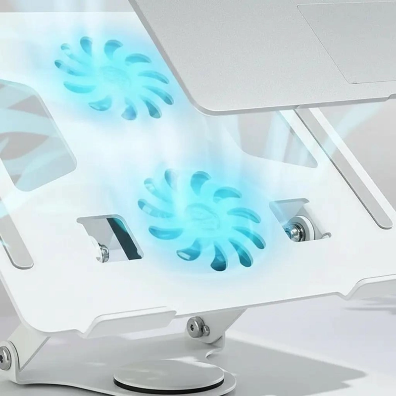 SOPORTE ERGONOMICO PARA LAPTOP CON VENTILADORES USB - 3