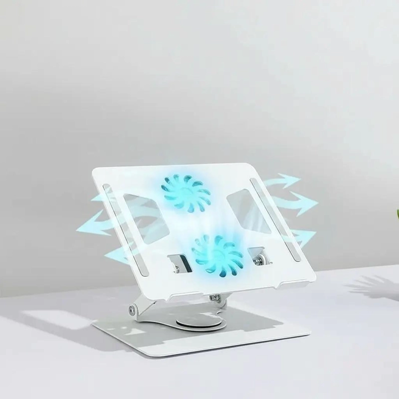 SOPORTE ERGONOMICO PARA LAPTOP CON VENTILADORES USB - 4