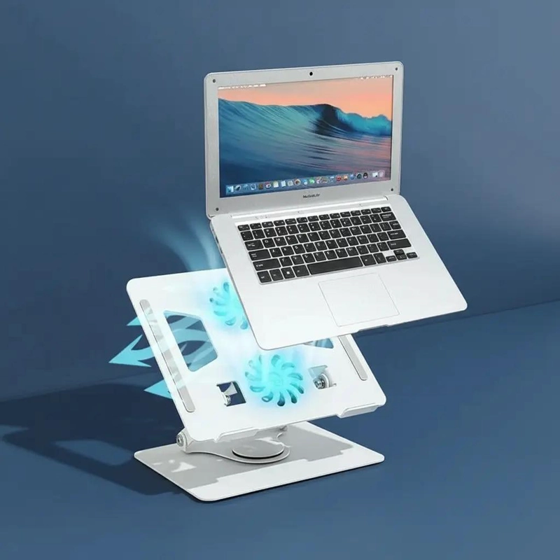 SOPORTE ERGONOMICO PARA LAPTOP CON VENTILADORES USB - 6