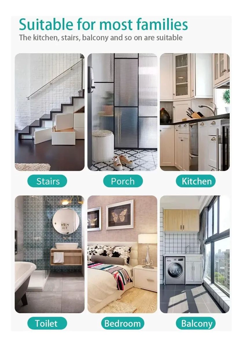 PUERTA AJUSTABLE DE SEGURIDAD PARA BEBE S Y MASCOTAS - 2