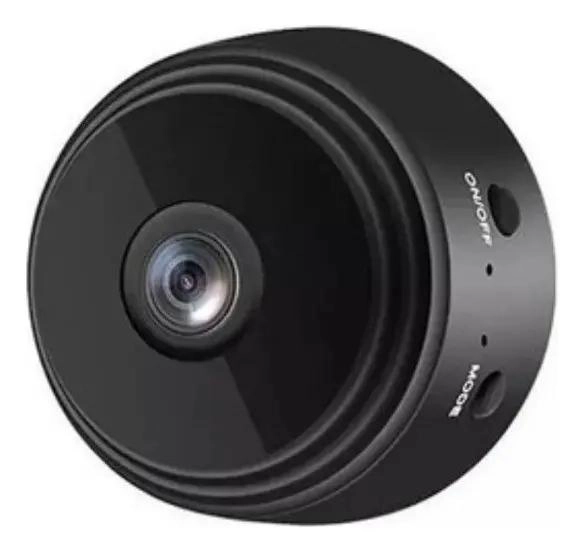 CAMARA DE SEGURIDAD MINI 1080P CON VISION NOCTURNA COLOR NEGRO - 1