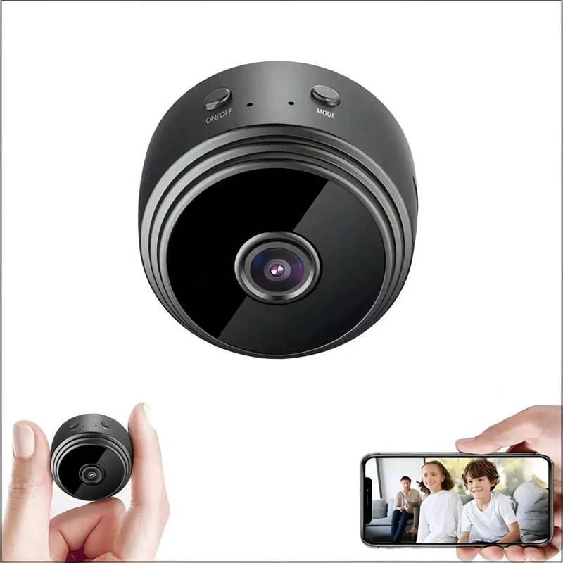 CAMARA ESPIA COMPACTA A9 CON SENSOR WIFI PARA MONITOREO - 1