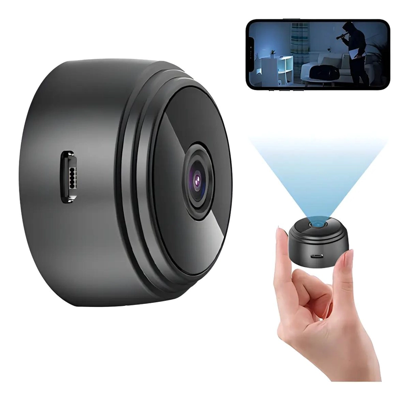 CAMARA ESPIA COMPACTA A9 CON SENSOR WIFI PARA MONITOREO - 2