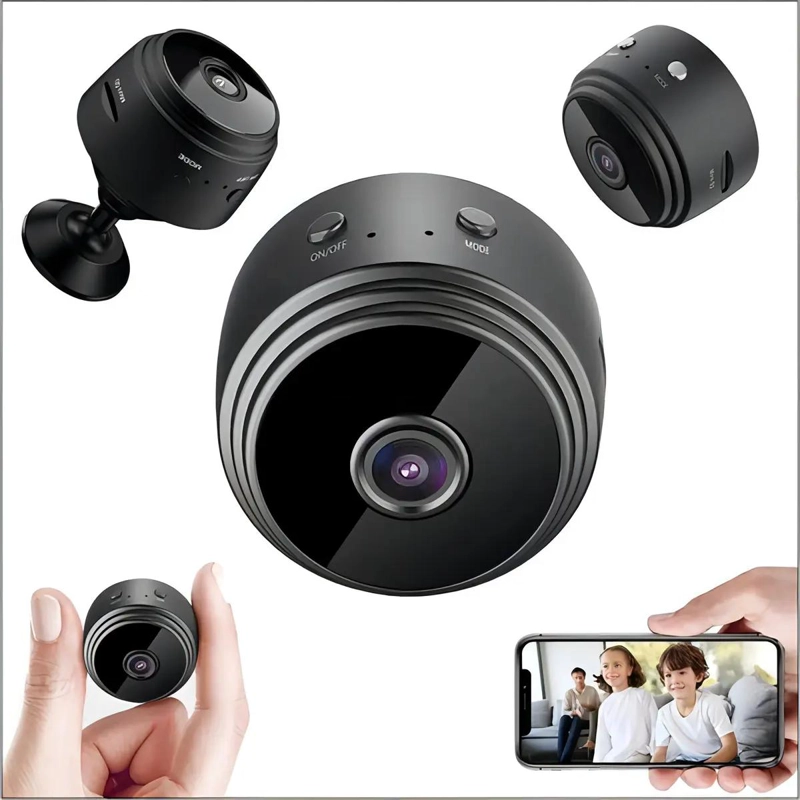 CAMARA ESPIA COMPACTA A9 CON SENSOR WIFI PARA MONITOREO - 3