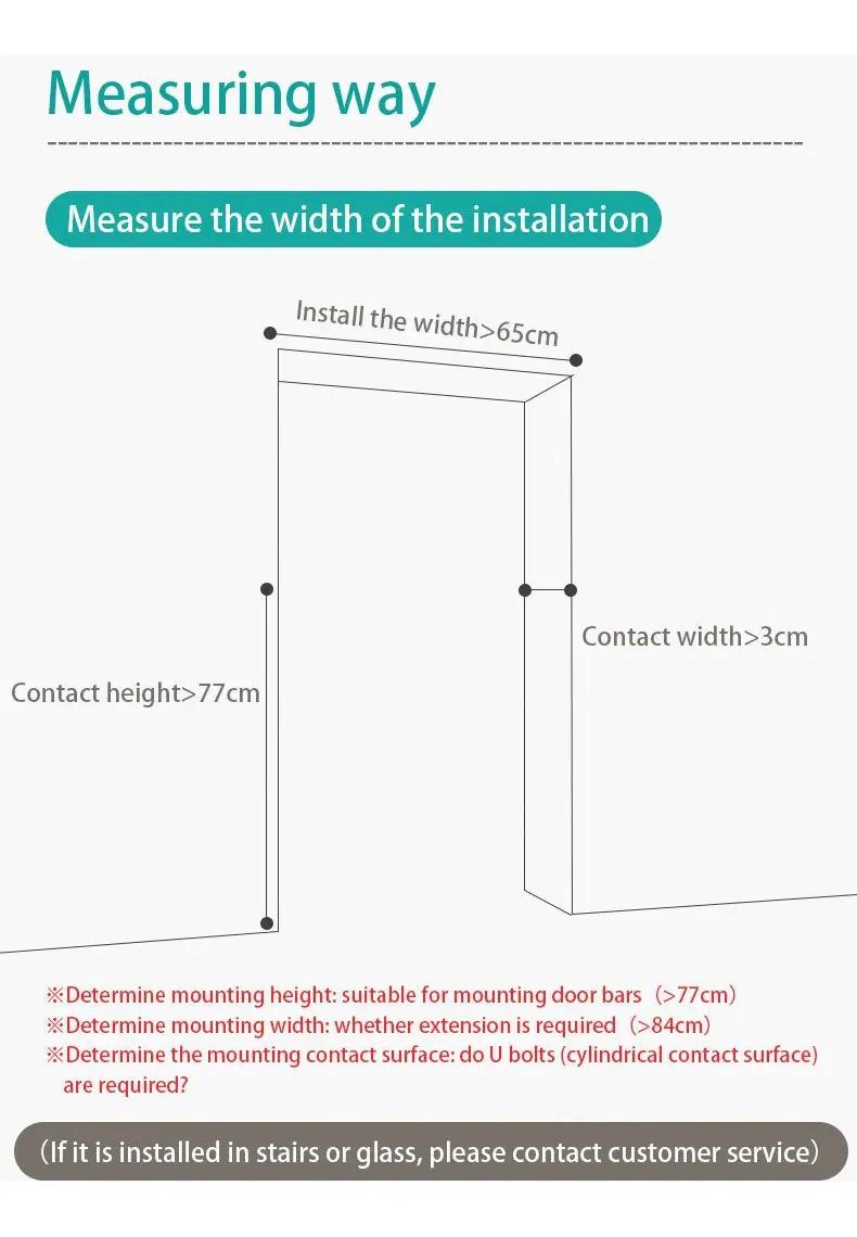 PUERTA AJUSTABLE DE SEGURIDAD PARA BEBE S Y MASCOTAS - 8