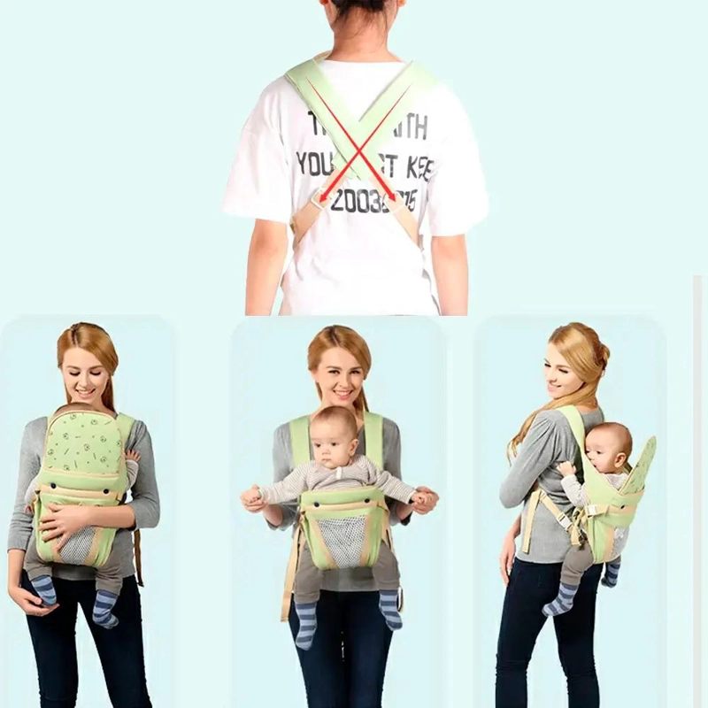 PORTABEBE  ERGONOMICO AJUSTABLE CON PROTECCION Y COMODIDAD - 2