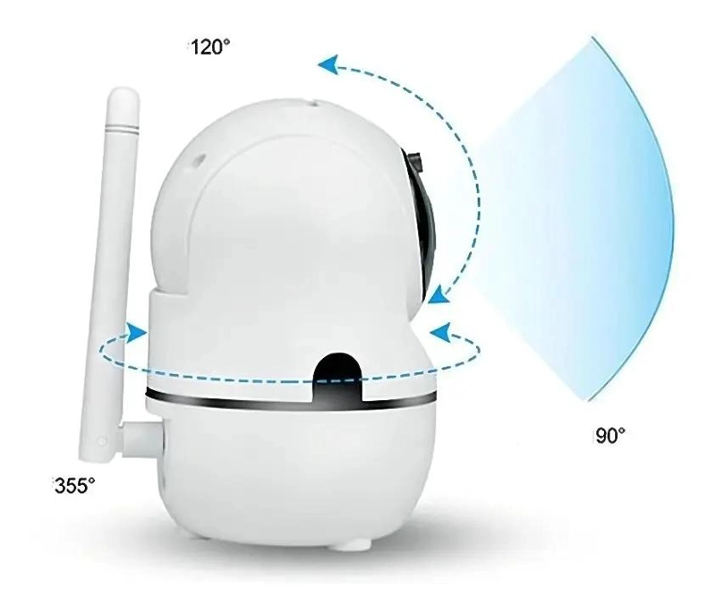 CAMARA INTELIGENTE PARA MONITOREO DE BEBE S Y MASCOTAS - 3