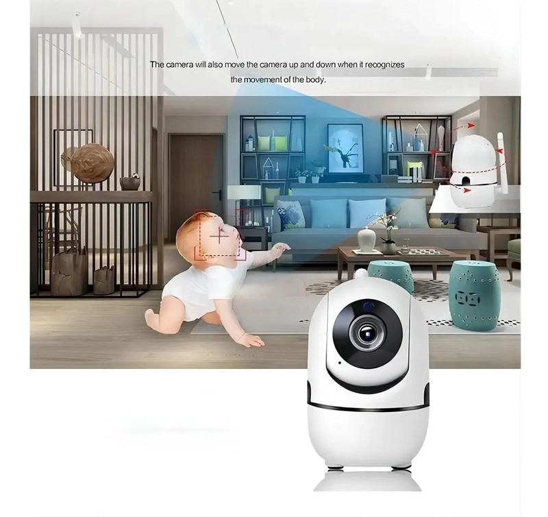 CAMARA INTELIGENTE PARA MONITOREO DE BEBE S Y MASCOTAS - 4