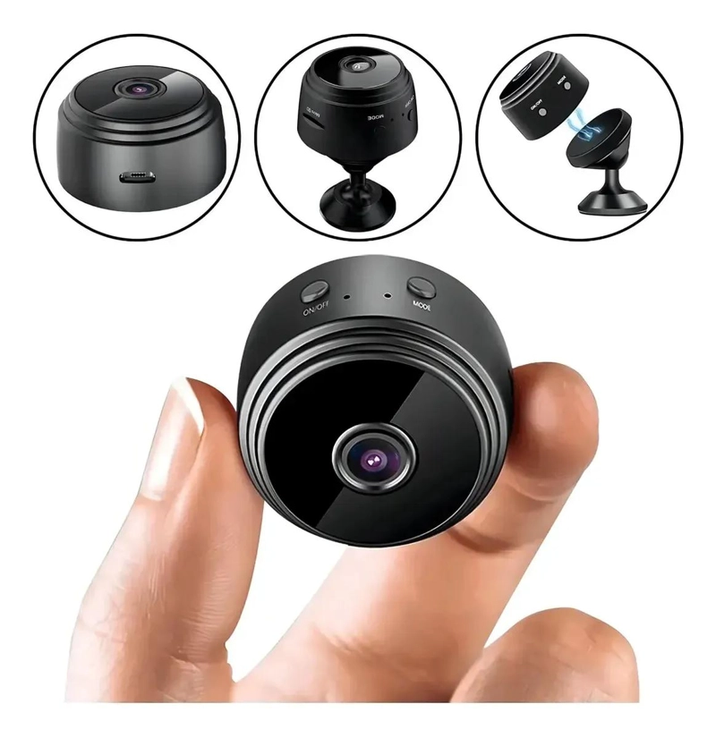 MINI CAMARA ESPIA WIFI HD PARA SEGURIDAD DISCRETA - 4