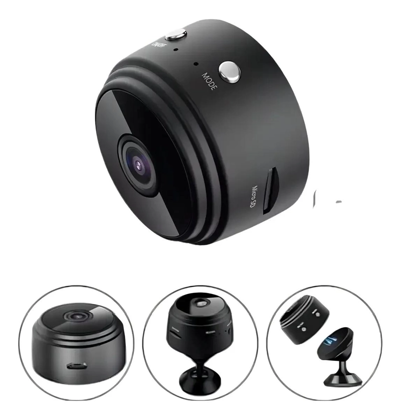 MINI CAMARA ESPIA WIFI HD PARA SEGURIDAD DISCRETA - 5