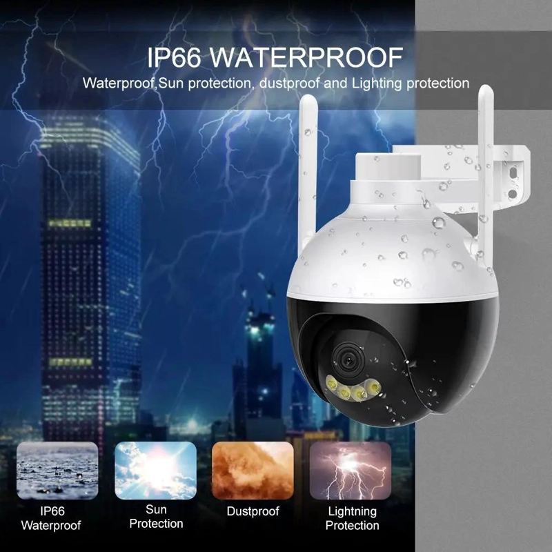 CAMARA DE SEGURIDAD PANORAMICA 360 GRADOS PARA EXTERIORES - 3