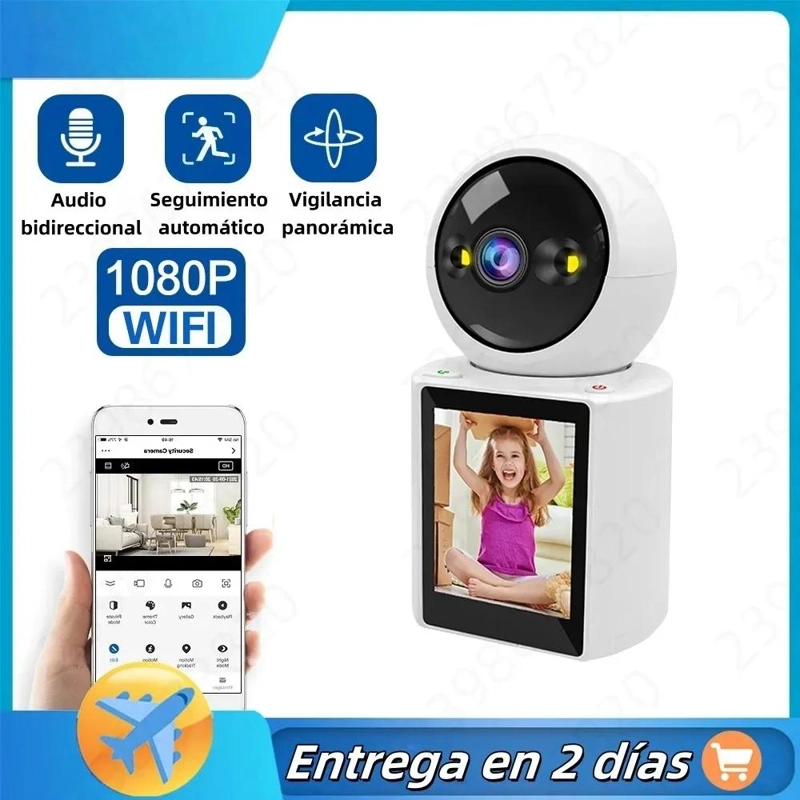 CAMARA DE VIDEOLLAMADAS INTERIOR CON PANTALLA HD Y VISION NOCTURNA - 8