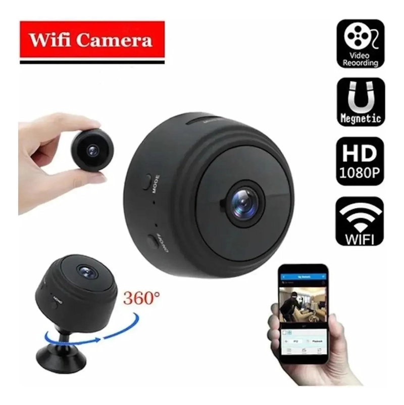 CAMARA DE SEGURIDAD INALAMBRICA COMPACTA PARA EL HOGAR - 2