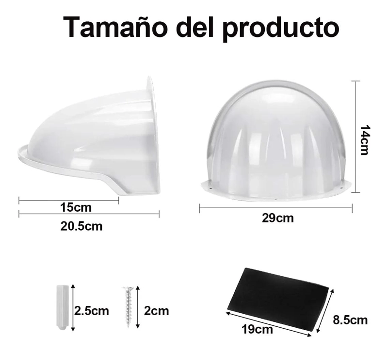 PROTECCION EXTERIOR PARA CAMARAS DE SEGURIDAD RESISTENTE AL AGUA - 2