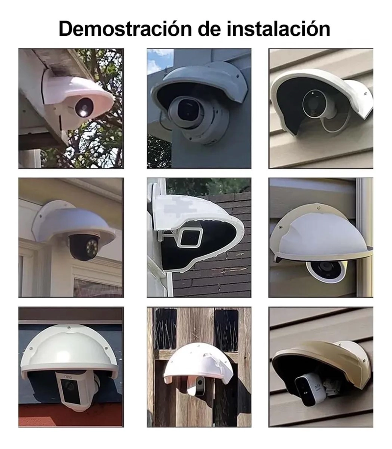 PROTECCION EXTERIOR PARA CAMARAS DE SEGURIDAD RESISTENTE AL AGUA - 5