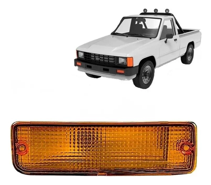 MICA FAROL PARACHOQUE DERECHO PARA HILUX 2.2 1989-1993 - 1