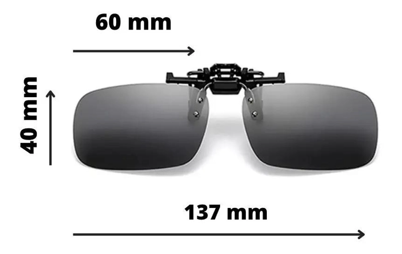 LENTES SOBREPUESTOS PARA VISION NOCTURNA Y PROTECCION UV - 2
