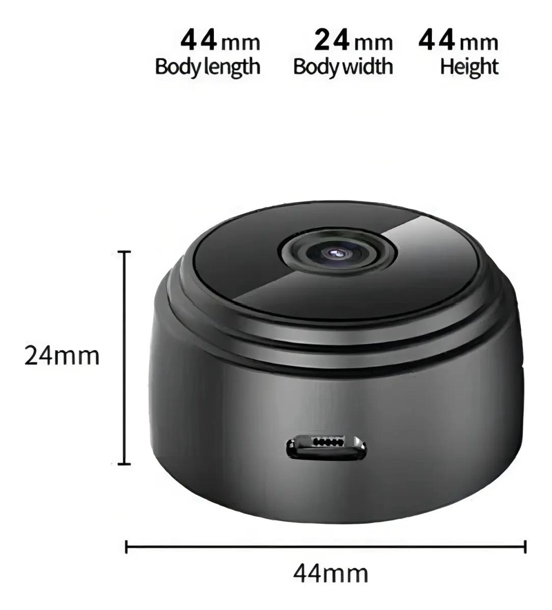 CAMARA ESPIA DE SEGURIDAD COMPACTA CON CONECTIVIDAD WI-FI - 2