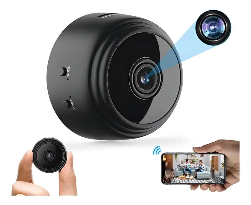 CAMARA ESPIA DE SEGURIDAD COMPACTA CON CONECTIVIDAD WI-FI - 3