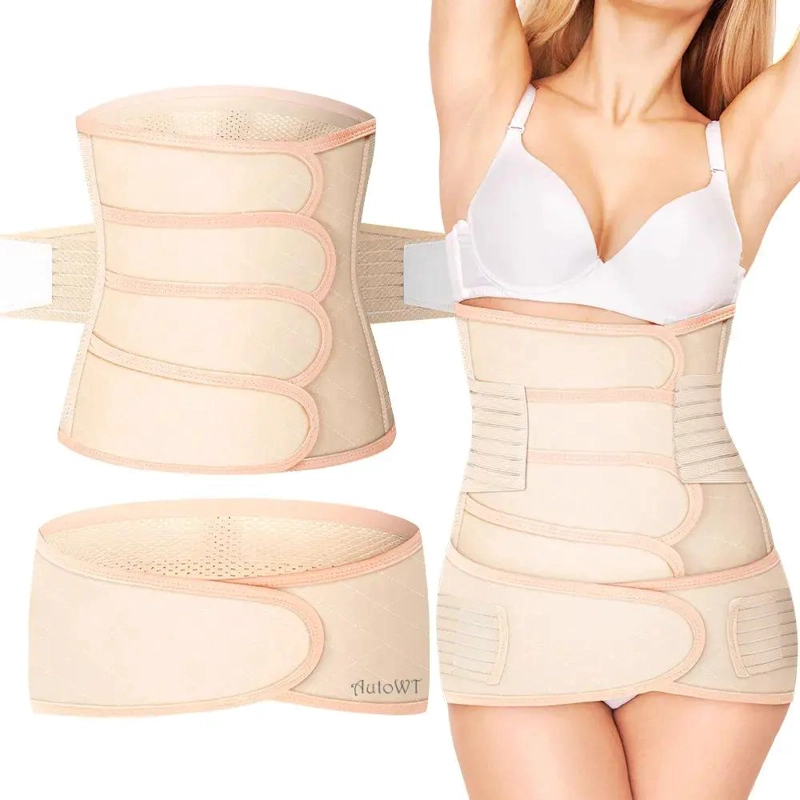 FAJA AJUSTABLE PARA RECUPERACION POSTPARTO CON SOPORTE - 8