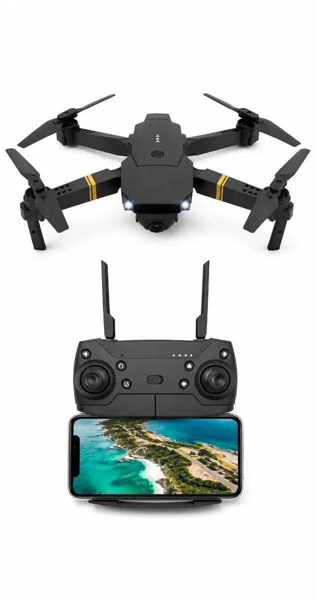 DRONE PLEGABLE CON CAMARA DUAL Y CONEXION WIFI PARA CAPTURAS AE REAS - 5