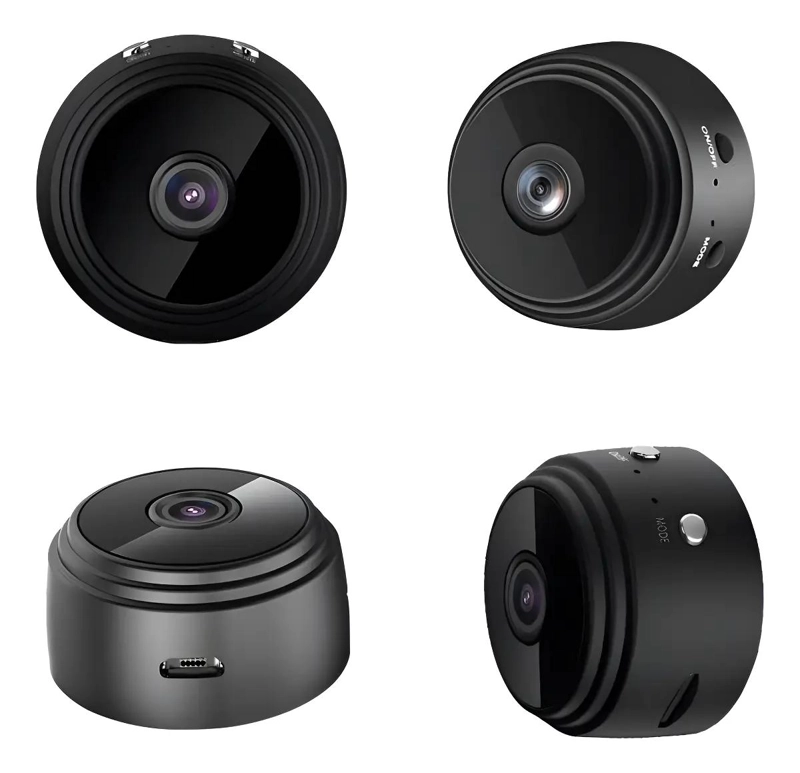 CAMARA DE SEGURIDAD ESPIA INALAMBRICA WIFI COMPACTA - 2