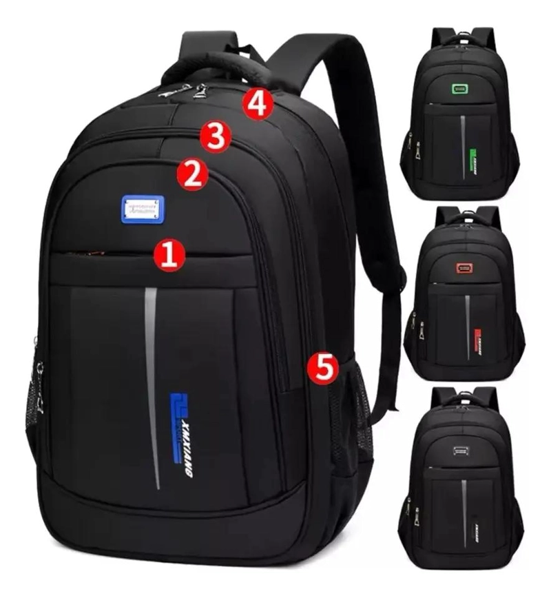 MOCHILA IMPERMEABLE DE 45 LITROS PARA USO DIARIO Y ESCOLAR - 3