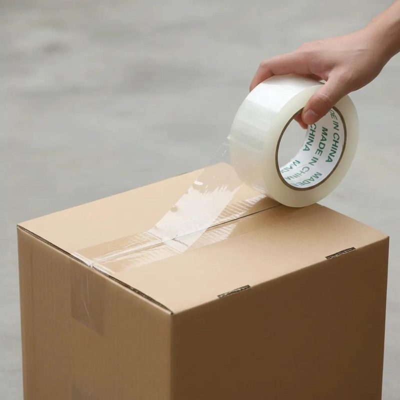 PACK DE 6 CINTAS DE EMBALAJE TRANSPARENTE 4.5CM X 150M - 5
